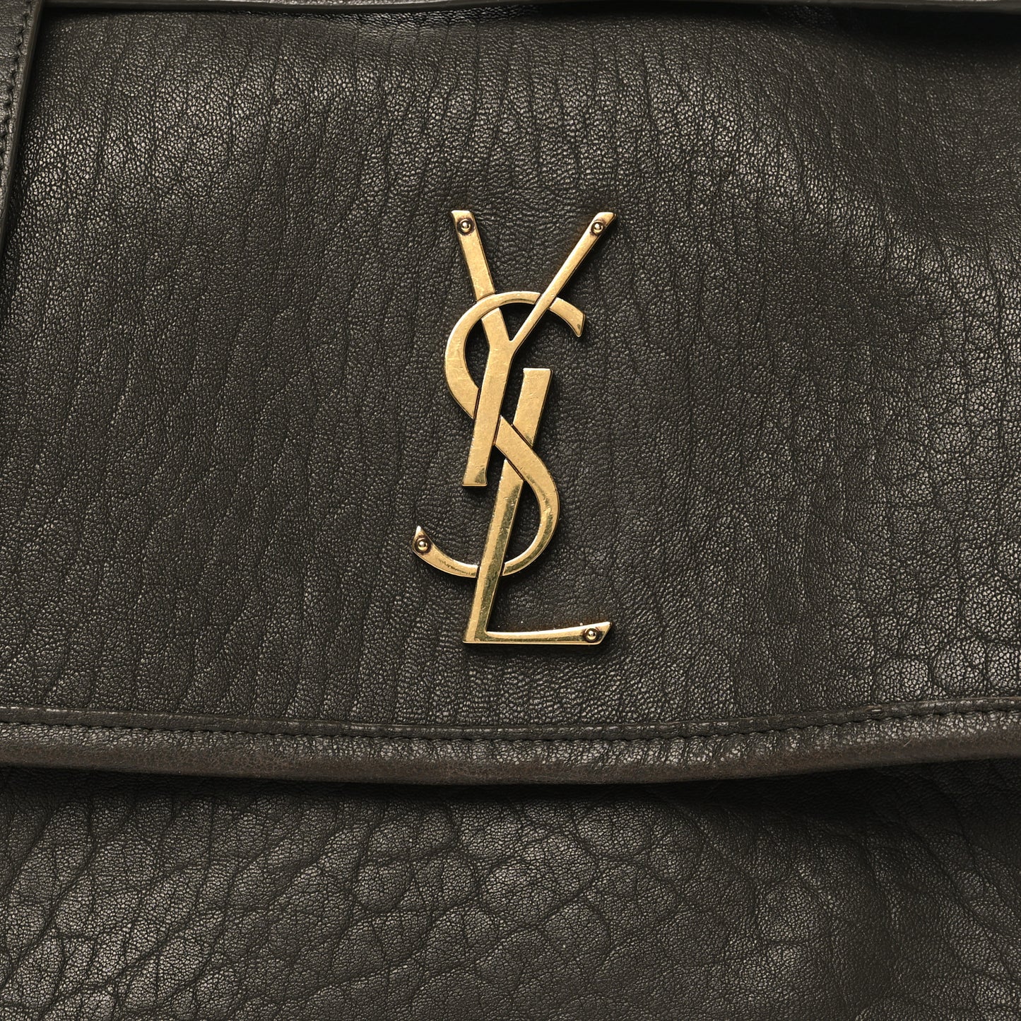 Grained Lambskin Monogram Medium Niki Chain Satchel Light Musk