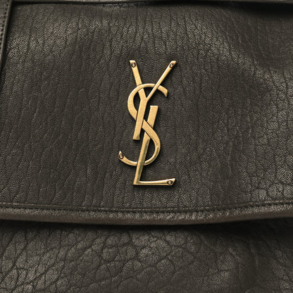 Saint Laurent Grained Lambskin Monogram Medium Niki Chain Satchel Light Musk 8 of 13
