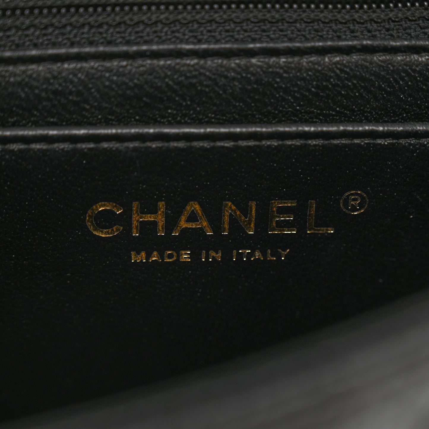 Caviar Quilted Mini Square Flap Black