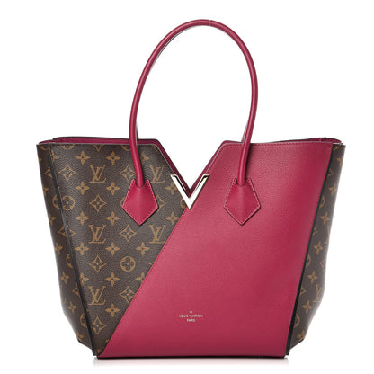 Louis Vuitton Calfskin Monogram Kimono Tote Aurore 1 of 7