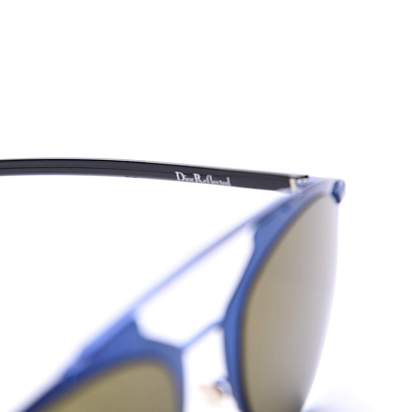 Reflected Sunglasses Blue Black