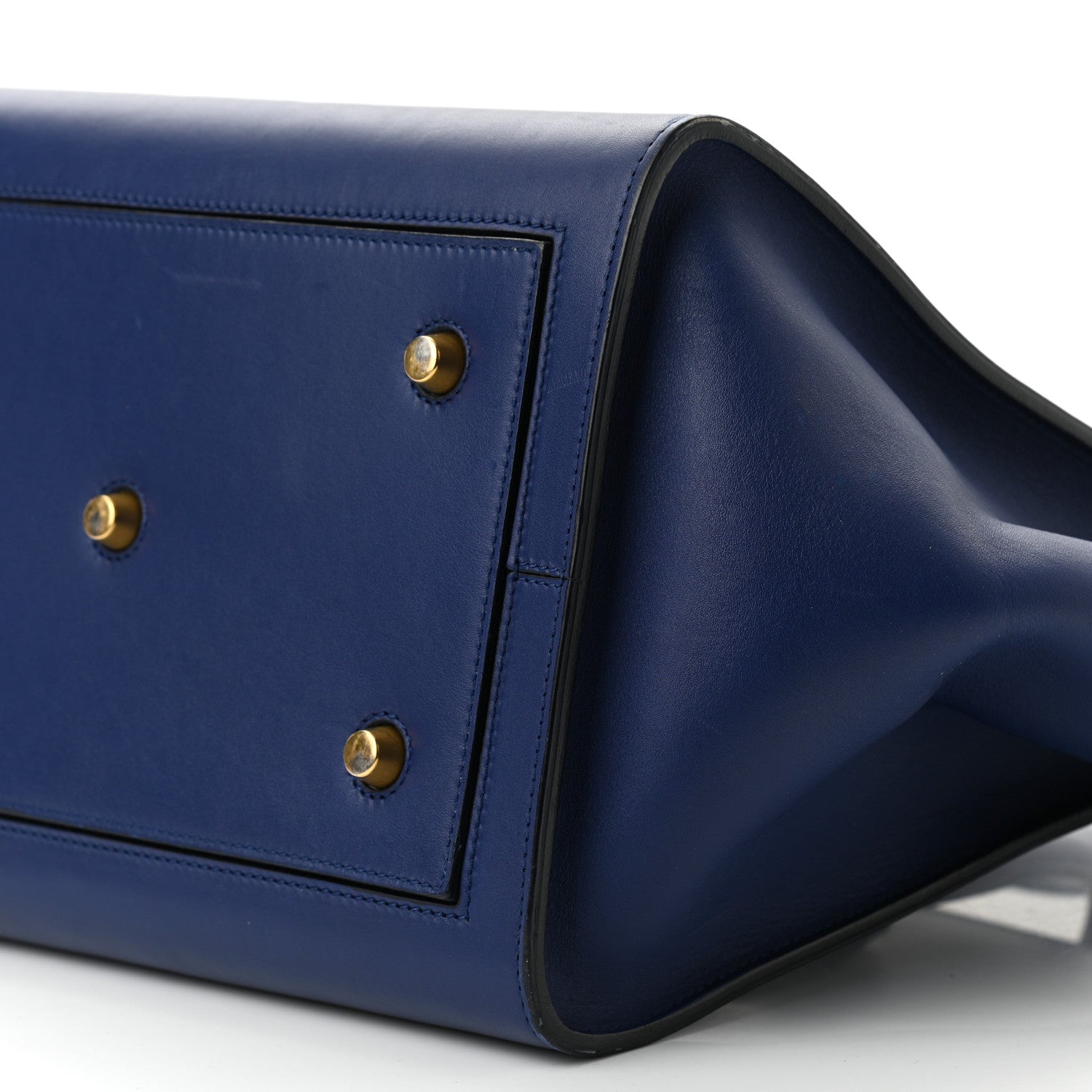 Celine Smooth Calfskin Small Tie Knot Tote Dark Indigo 10 of 10