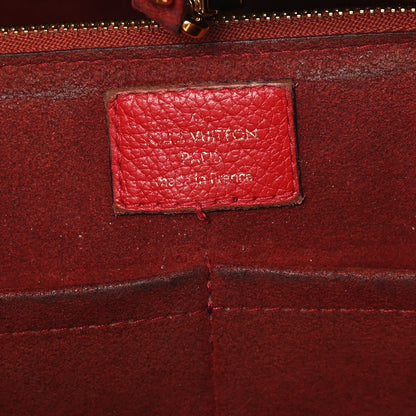 Louis Vuitton Calfskin Monogram Kimono Tote Cherry 6 of 12