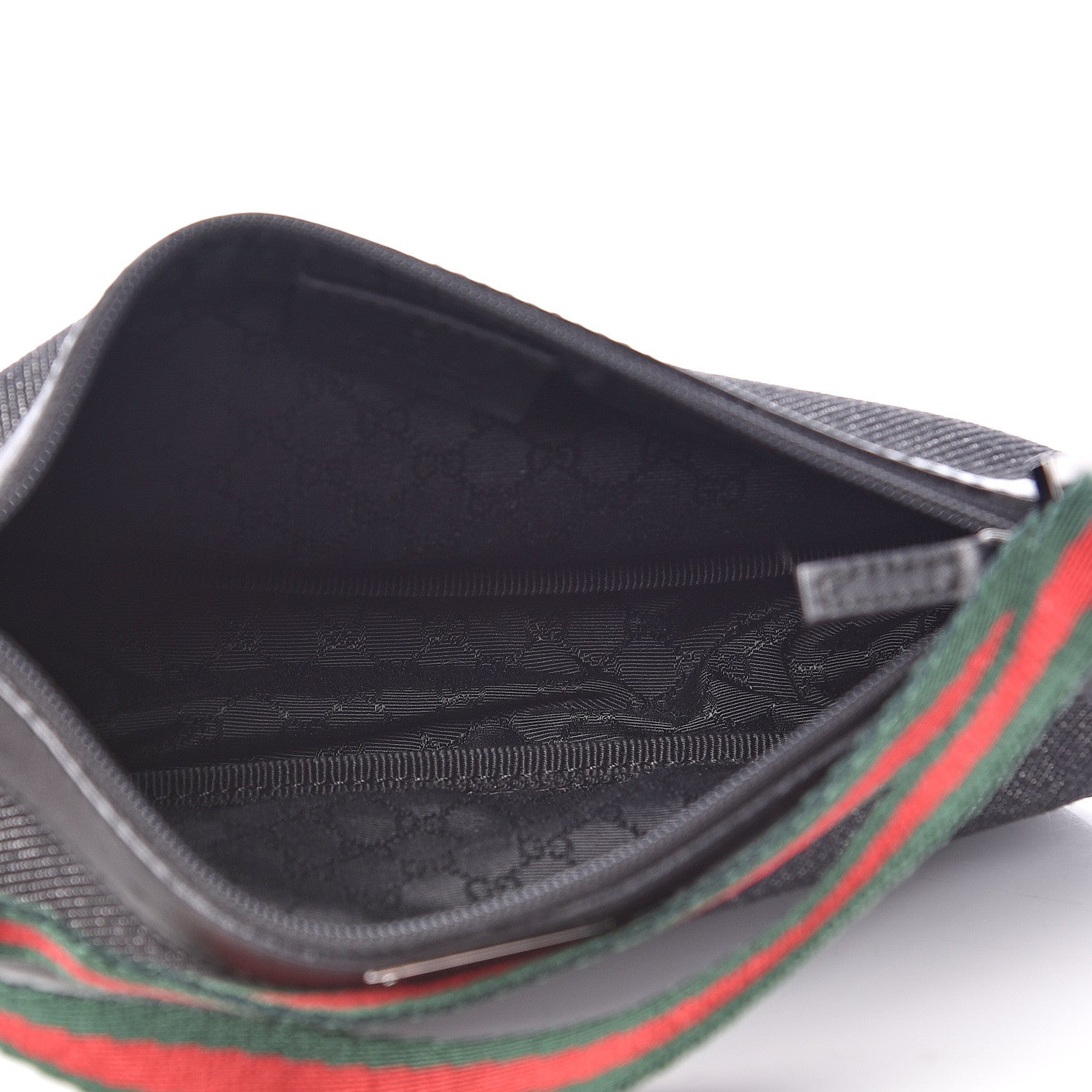 Gucci Denim Web Pochette Black 4 of 10