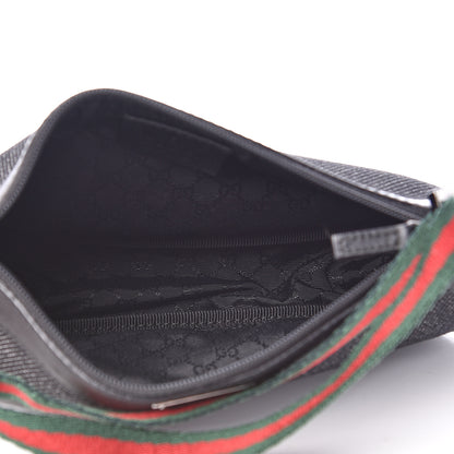 Gucci Denim Web Pochette Black 4 of 10