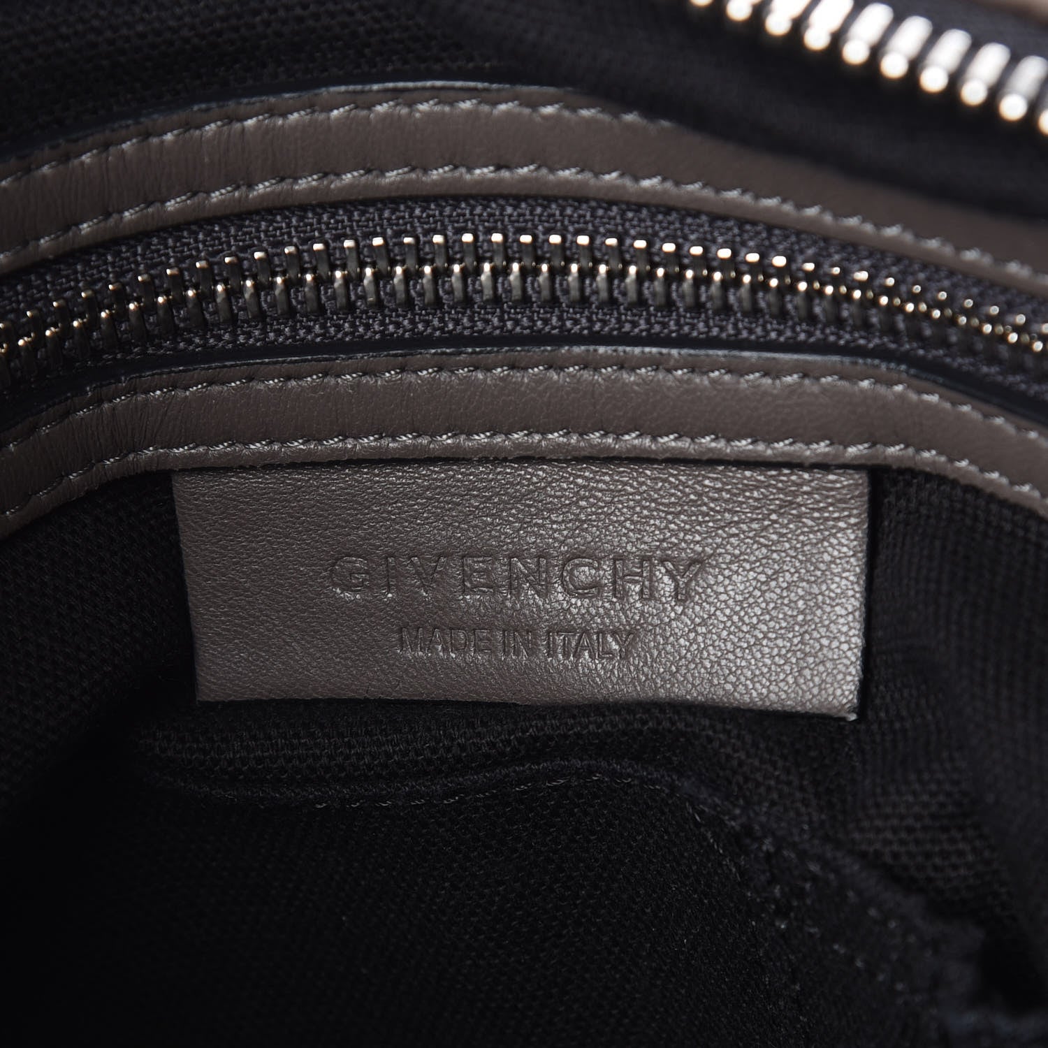 Givenchy Tumbled Sheepskin Medium Pandora Charcoal 8 of 9