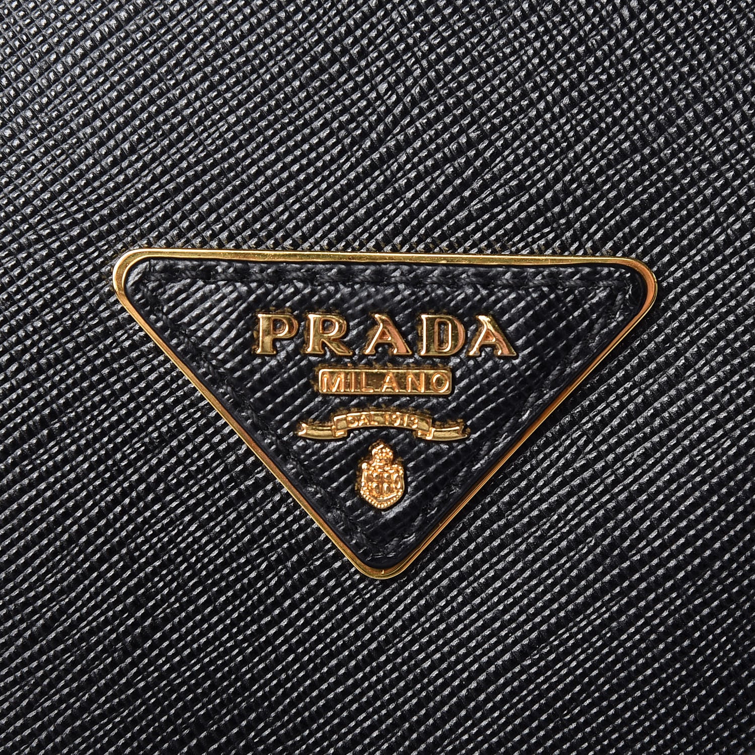Prada Saffiano Lux Bowler Black 6 of 13