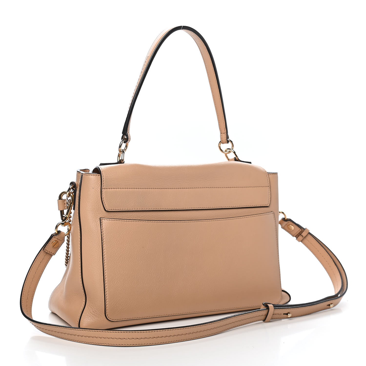 Chloe Calfskin Medium Faye Day Shoulder Bag Blush Nude 3 of 10
