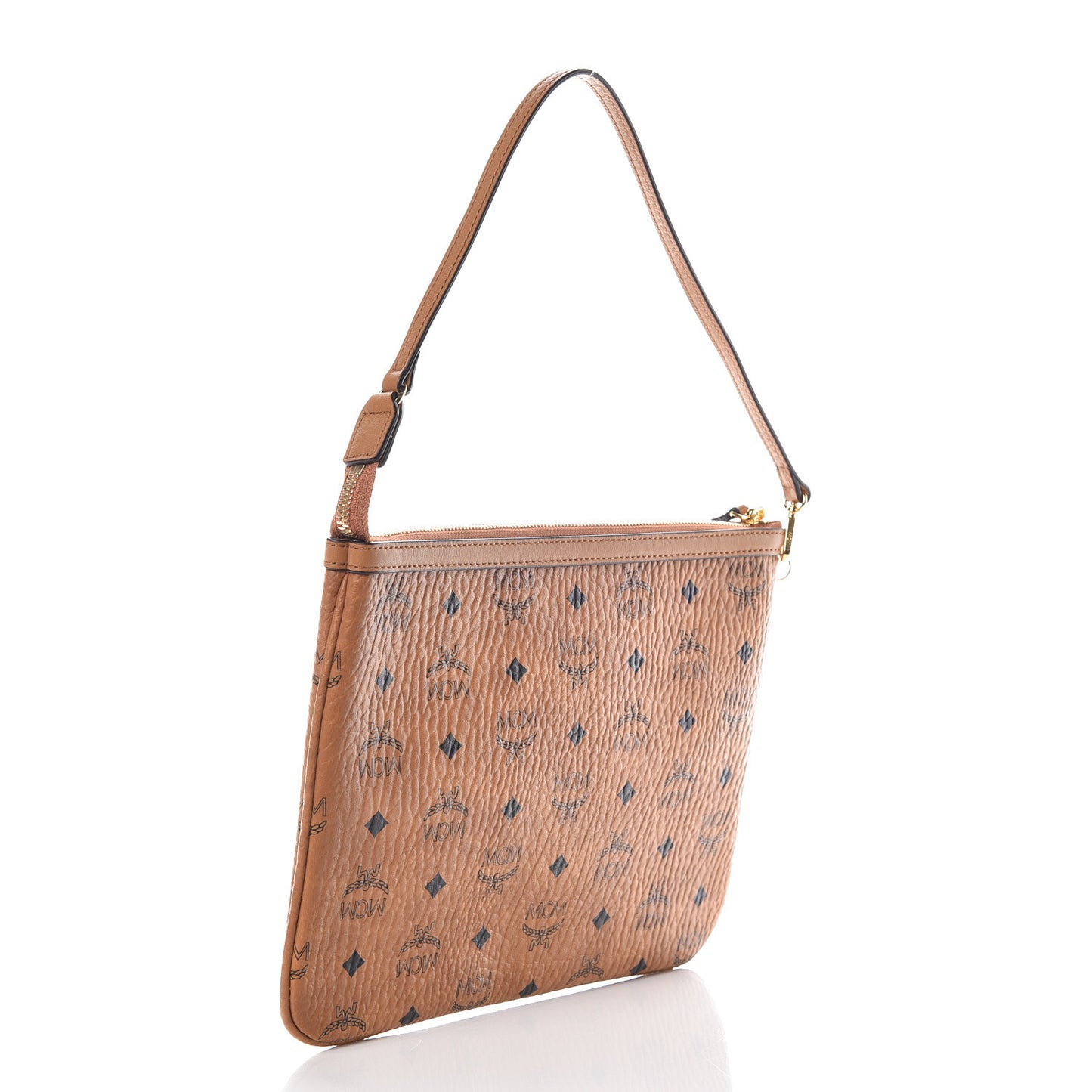 Visetos Liz Shopper Tote Pouch Cognac