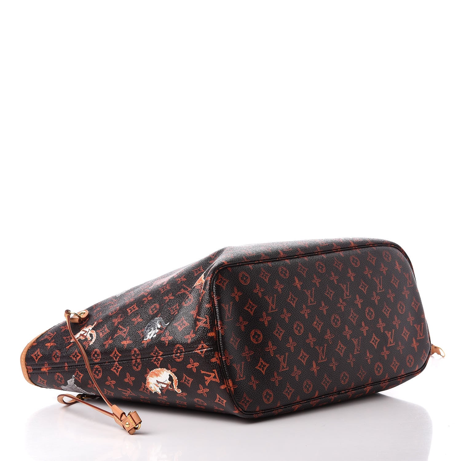 Louis Vuitton Catogram Neverfull MM Marron 5 of 12