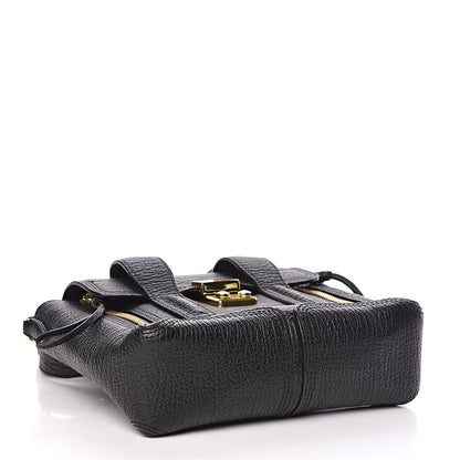 3.1 Phillip Lim 3.1 Textured Calfskin Mini Pashli Satchel Black 4 of 9