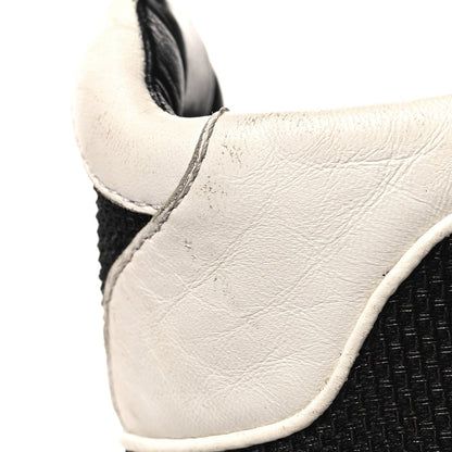 Louis Vuitton Calfskin Technical Nylon Laureate Platform Desert Boot 40 Black White 8 of 8
