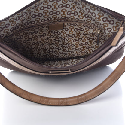 Gucci Guccissima Trim Canvas Hobo Brown 5 of 14