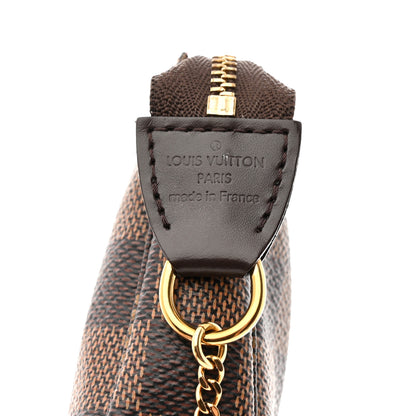 Louis Vuitton Damier Ebene Mini Pochette Accessories 6 of 7