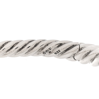 David Yurman Sterling Silver 17mm Pure Form Cable Bracelet 3 of 3