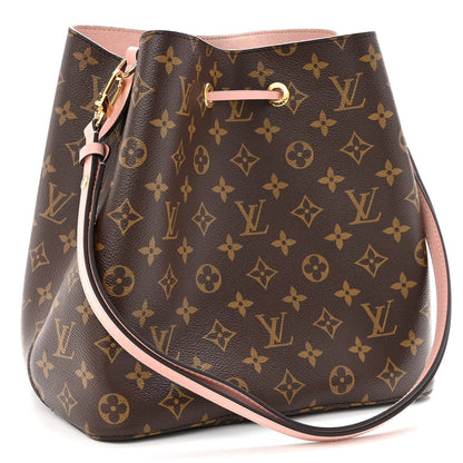 Louis Vuitton Monogram Neonoe MM Rose Poudre 3 of 11