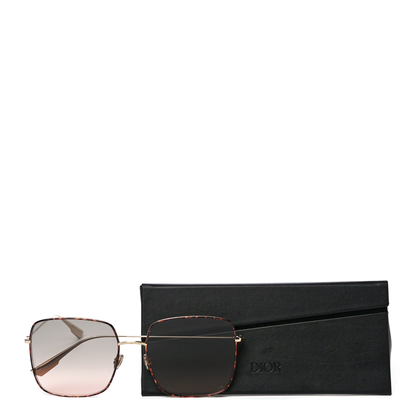 Metal Diorstellaire1 Sunglasses Gold