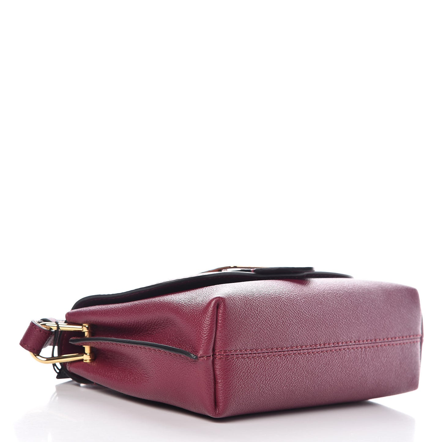 Soft Grain Calfskin Small Medley Crossbody Dark Plum