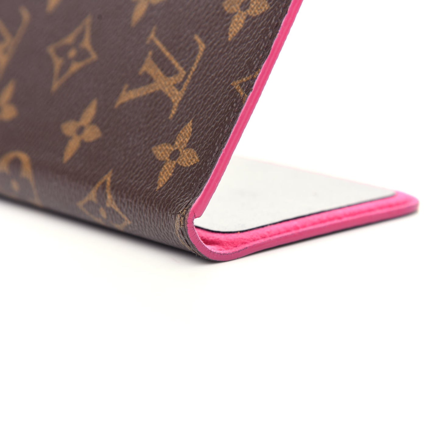Monogram iPhone X Folio Case Rose Pop