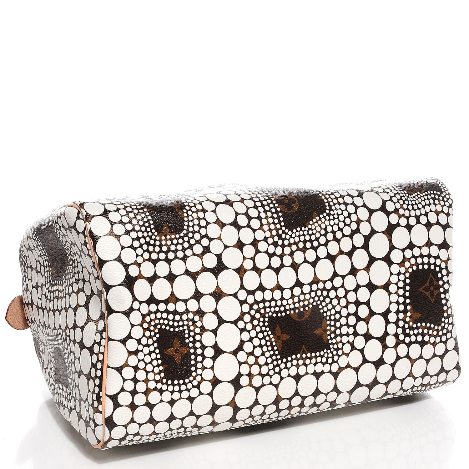 Louis Vuitton Monogram Kusama Town Speedy 30 White 4 of 8