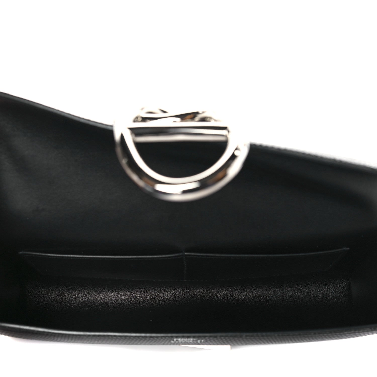 Hermes Lizard Egee Clutch Black 5 of 9