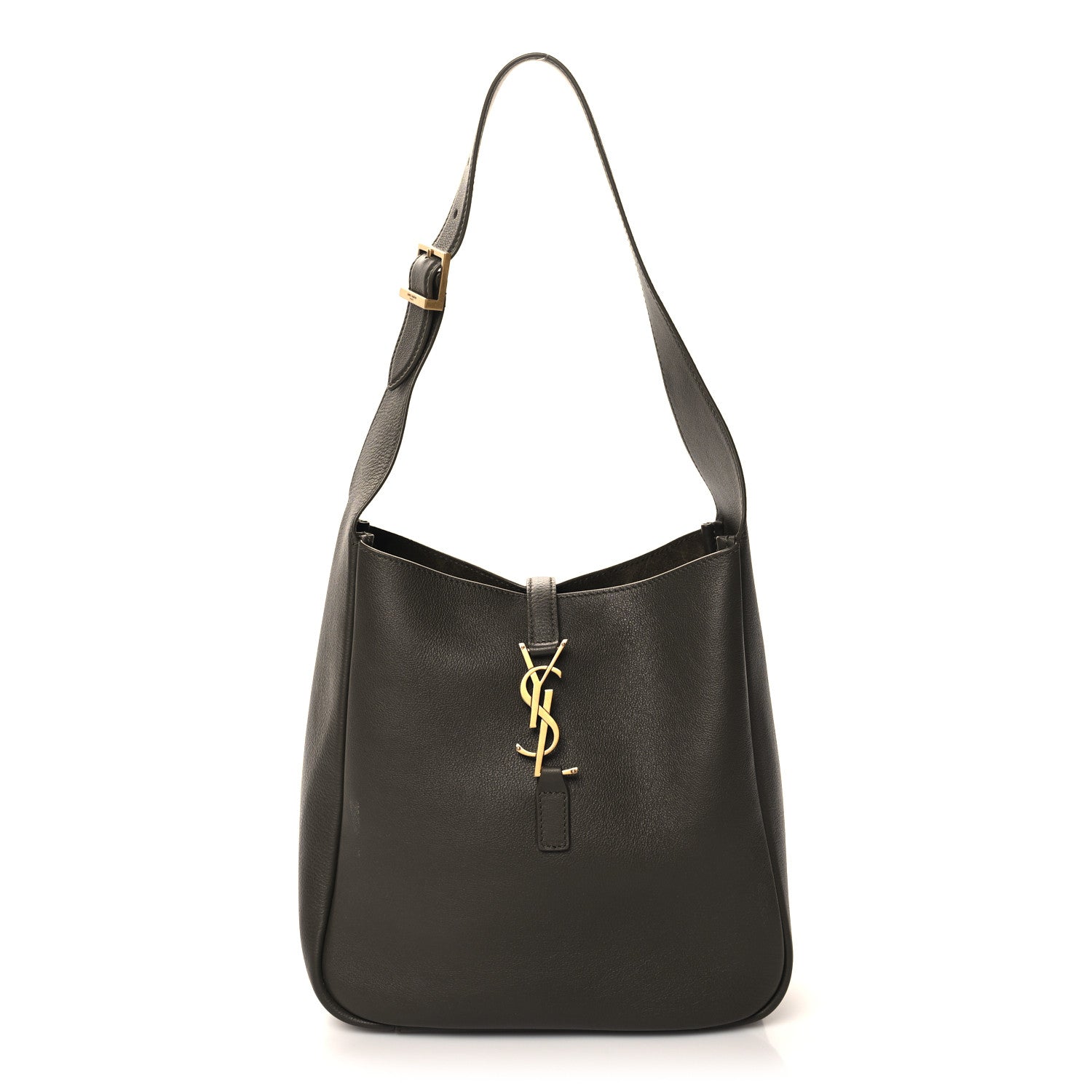 Saint Laurent Smooth Calfskin Small Le 5 A 7 Soft Hobo Light Musk 1 of 10