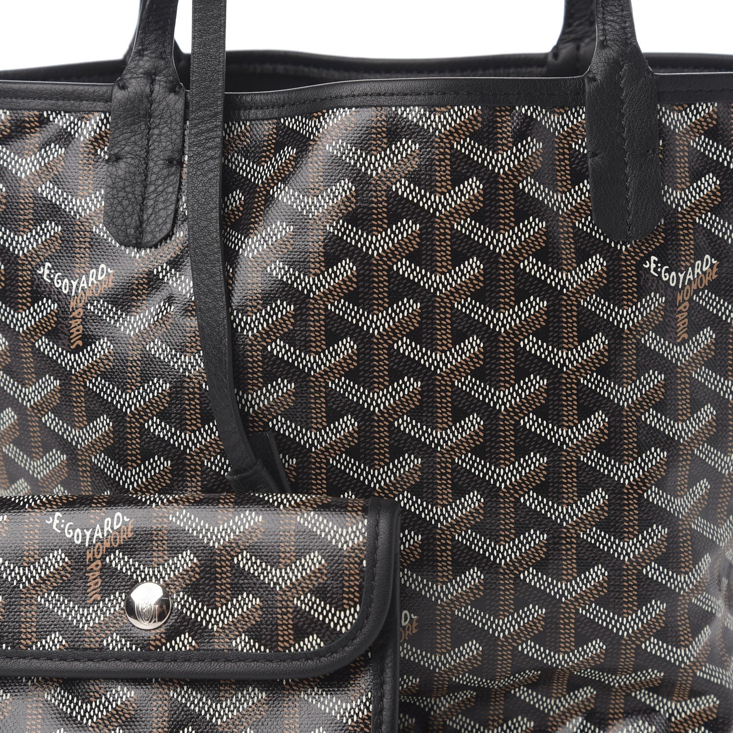 Goyard Goyardine Reversible Mini Anjou Black 17 of 18