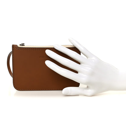 Louis Vuitton Calfskin Hina PM Pochette Pumpkin 2 of 6