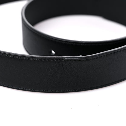 Gucci Calfskin Double G 30mm Belt 85 34 Black 5 of 6