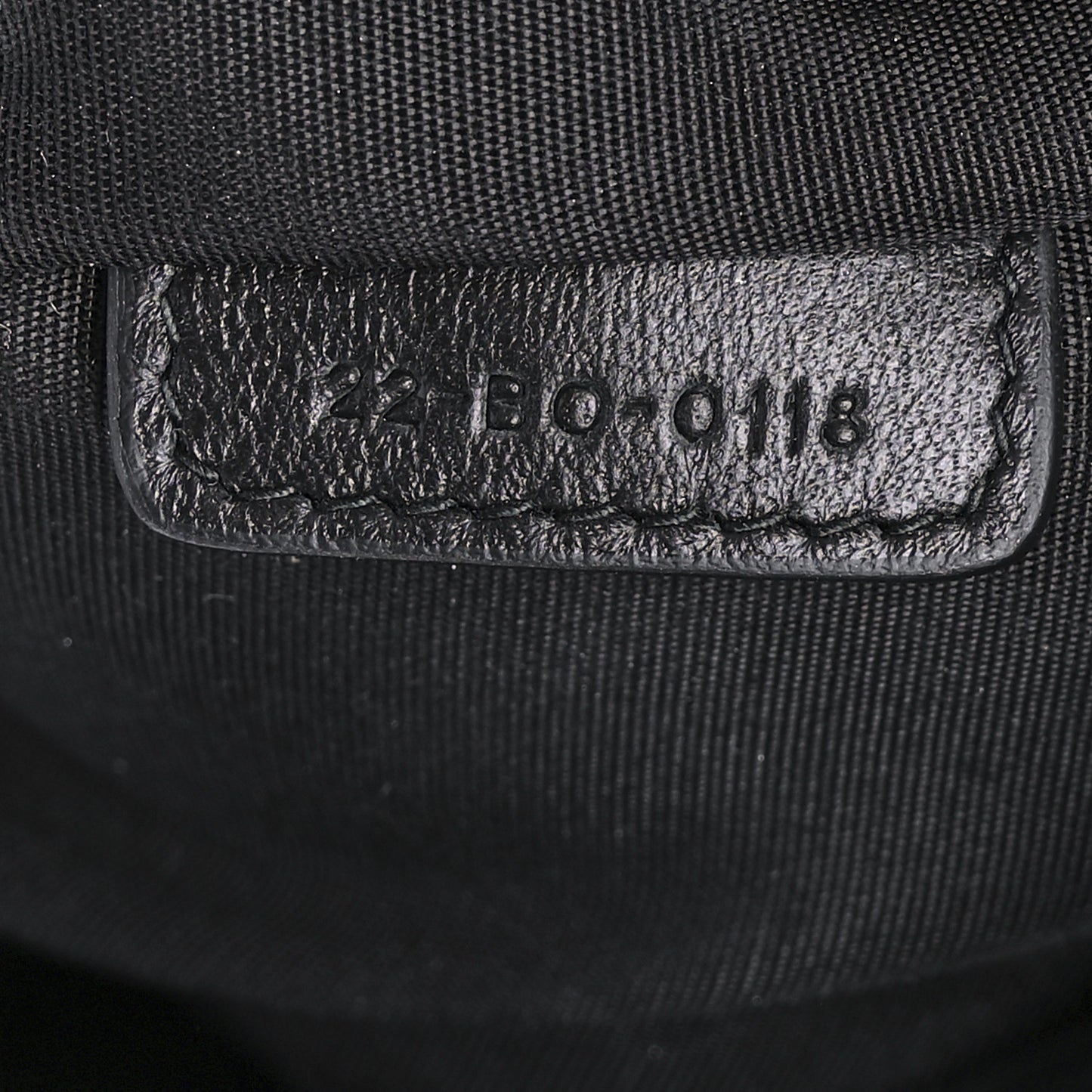 HOMME Latenight Summer Flat Pouch Black