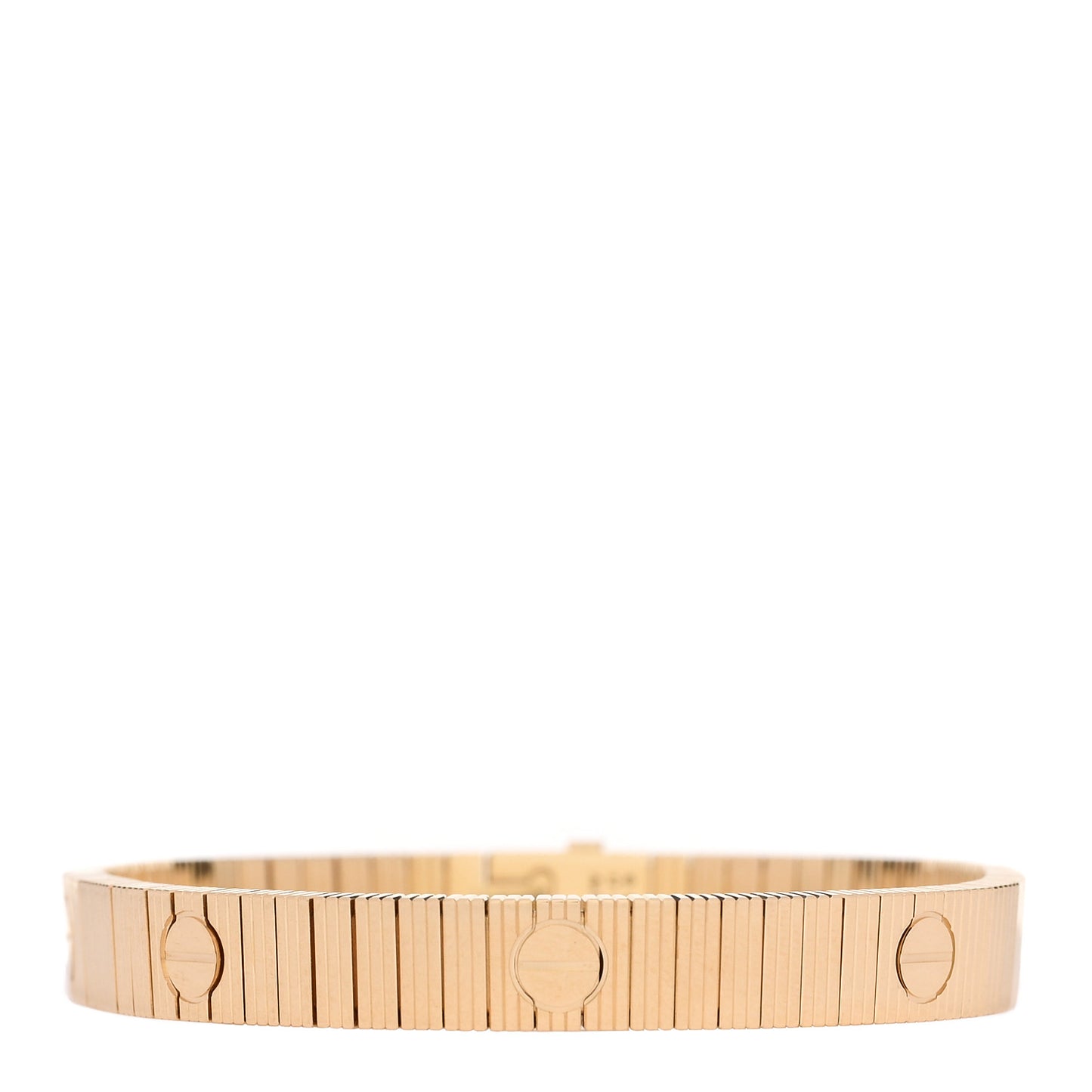 18K Yellow Gold LOVE Unlimited Flexible Bracelet 17