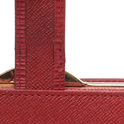 Louis Vuitton Epi French Purse Wallet Castillan Red 10 of 11