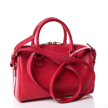 Saint Laurent Calfskin Classic Baby Duffle Fuchsia 3 of 9