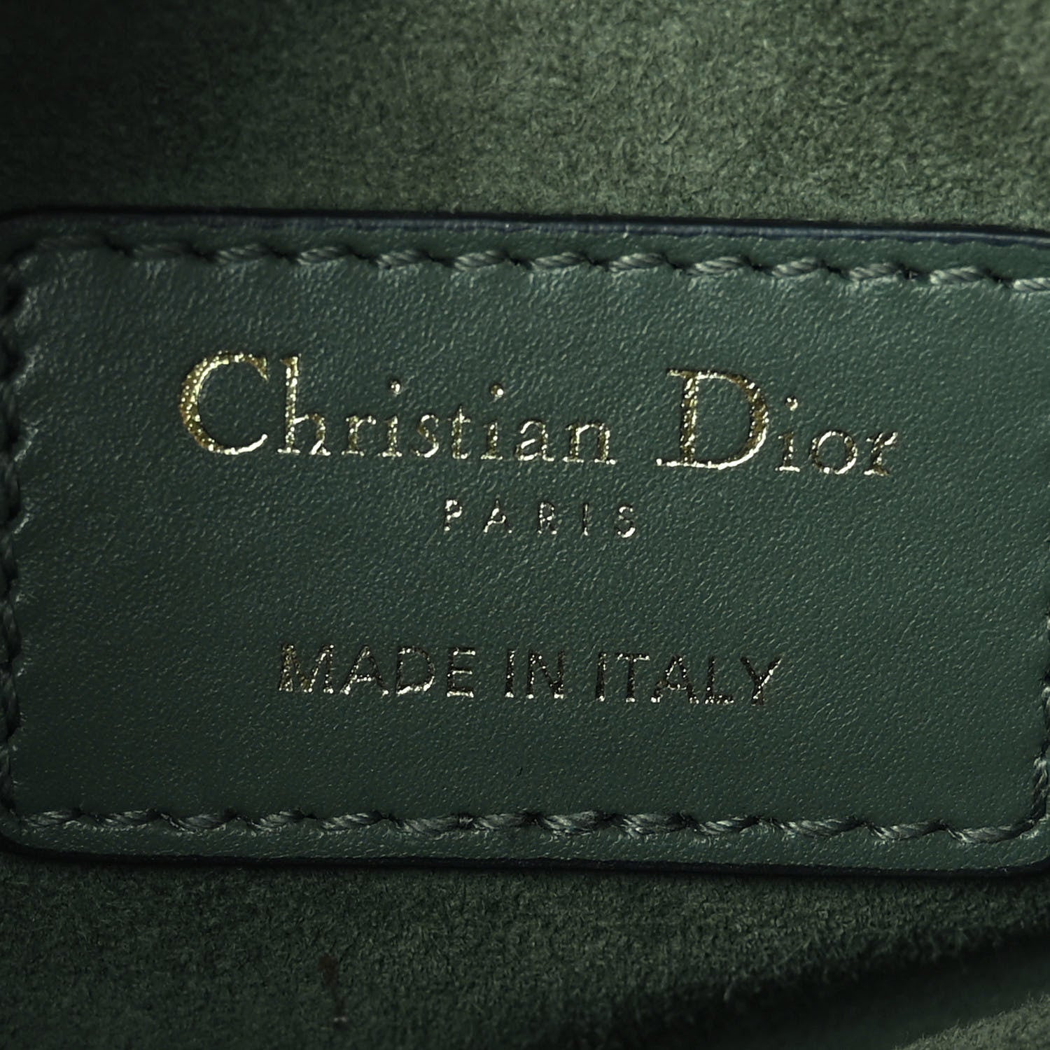 Christian Dior Calfskin Mini Saddle Bag Orage 6 of 10