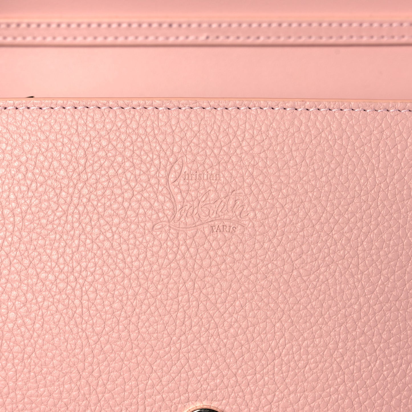 Calfskin Spikes Paloma Clutch Rosy