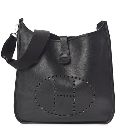 Hermes Epsom Evelyne III GM Black 1 of 12