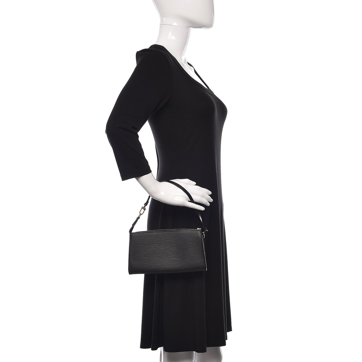 Epi Pochette Accessories 21 Black