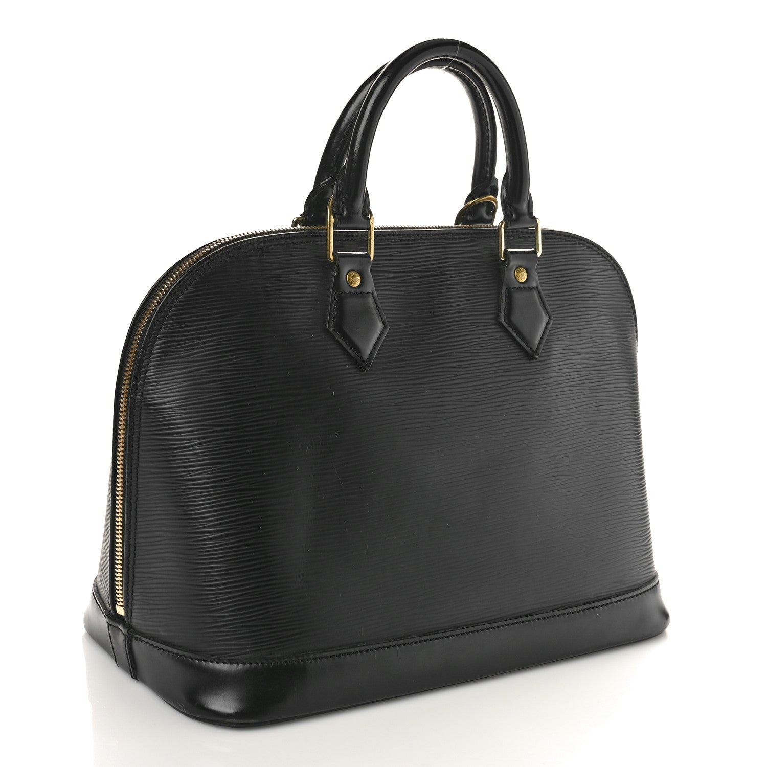 Louis Vuitton Epi Alma PM Black 2 of 9