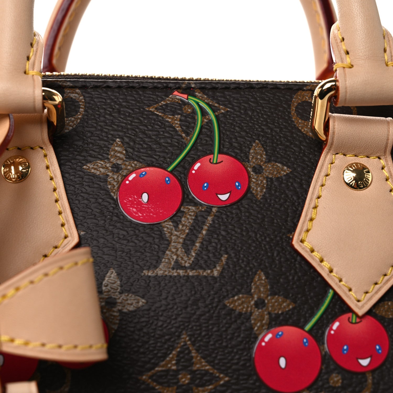 Louis Vuitton LV X TM Monogram Cerises Speedy Bandouliere 20 7 of 9