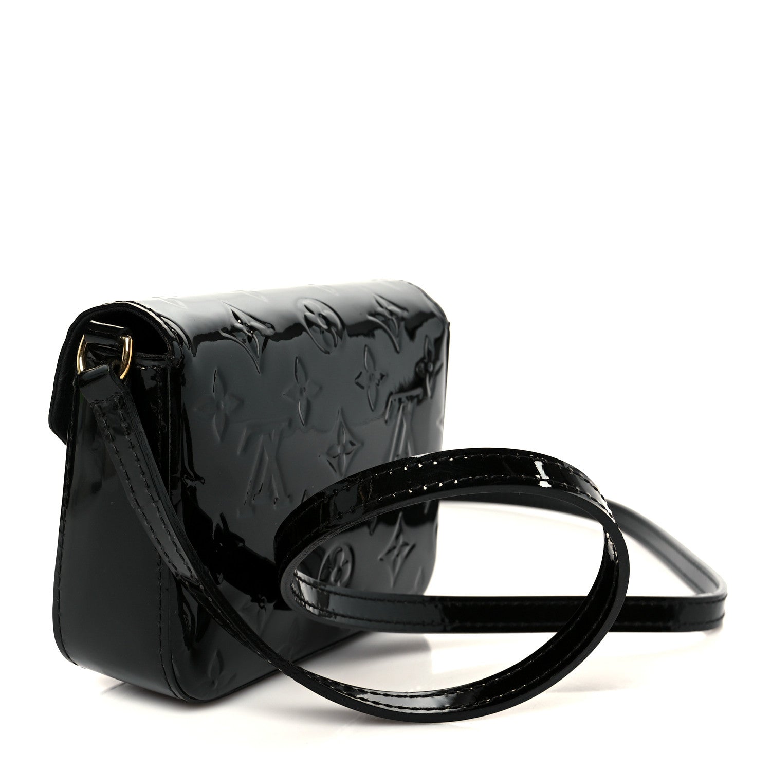 Louis Vuitton Vernis Mini Sac Lucie Black 3 of 9