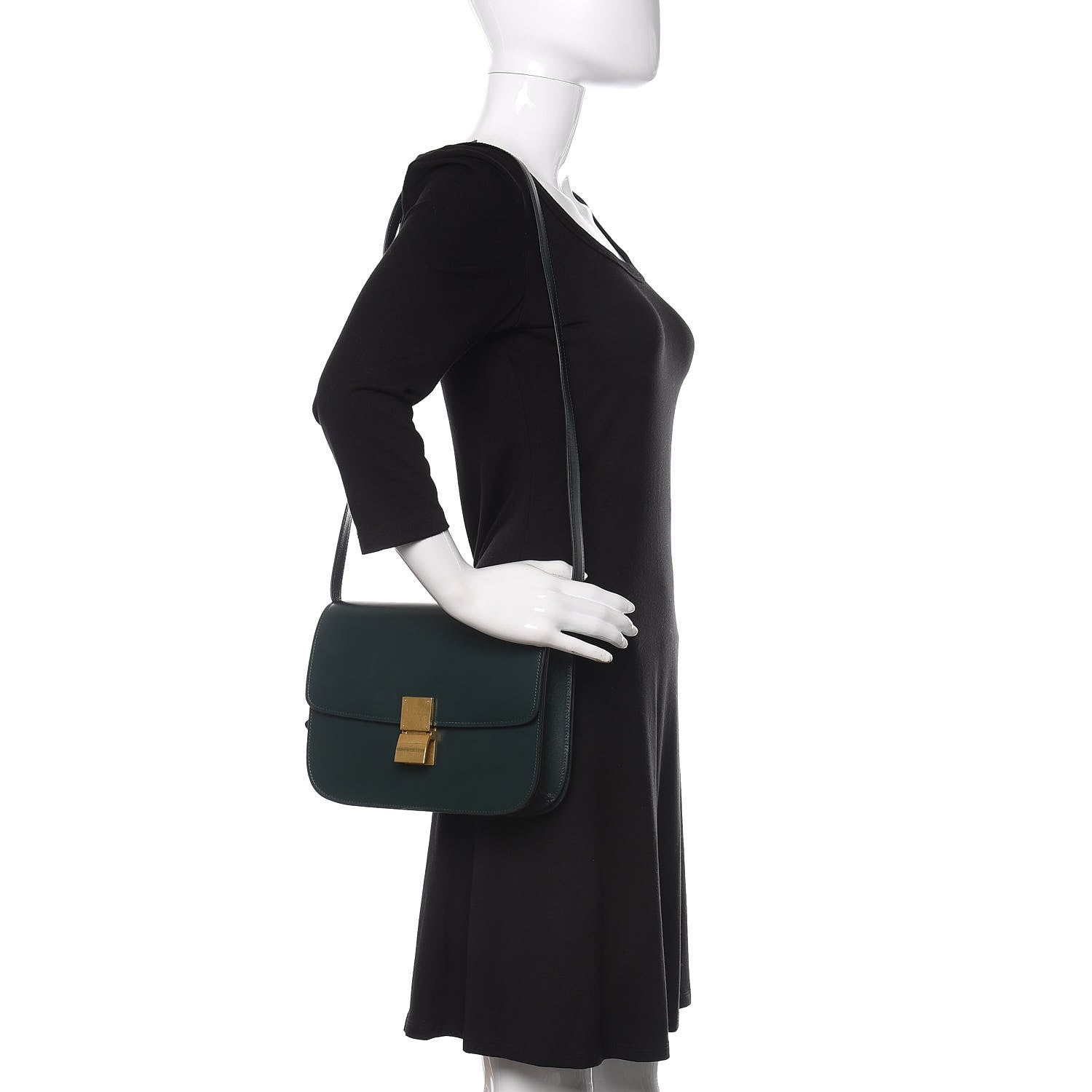 Celine Box Calfskin Classic Box Medium Flap Bag Amazone 2 of 10
