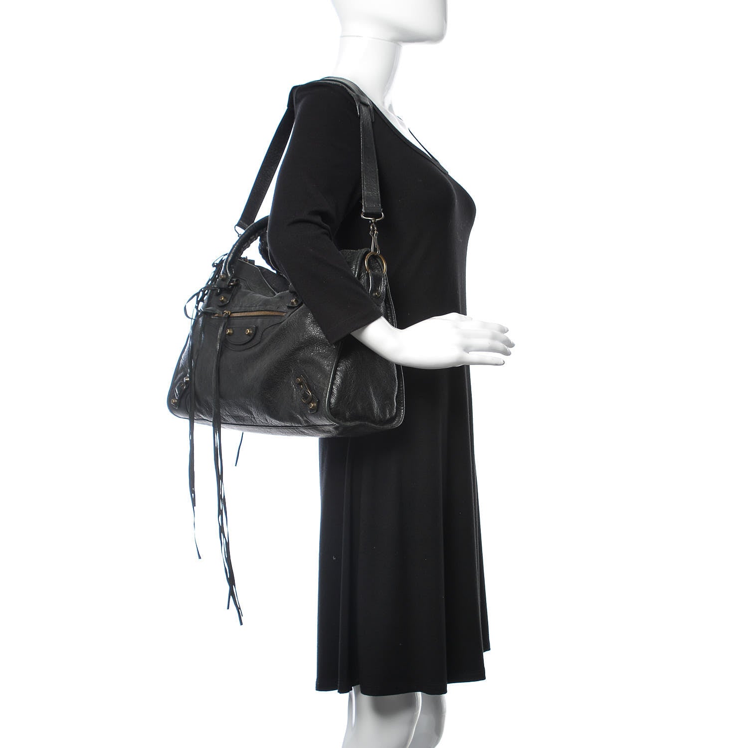 Balenciaga Agneau Classic Hardware City Black 2 of 15