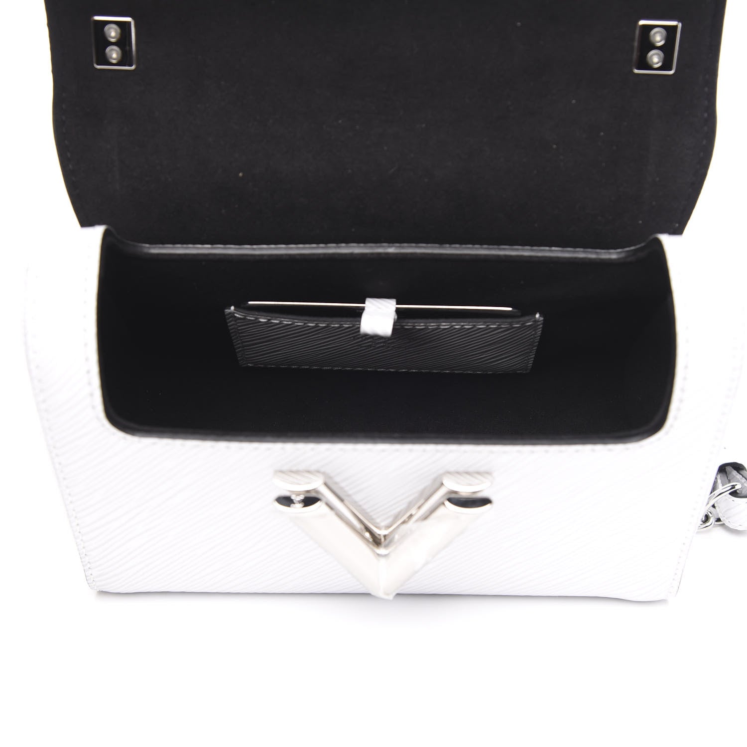 Louis Vuitton Epi Flower Jewels Twist Shoulder Bag PM White 5 of 8
