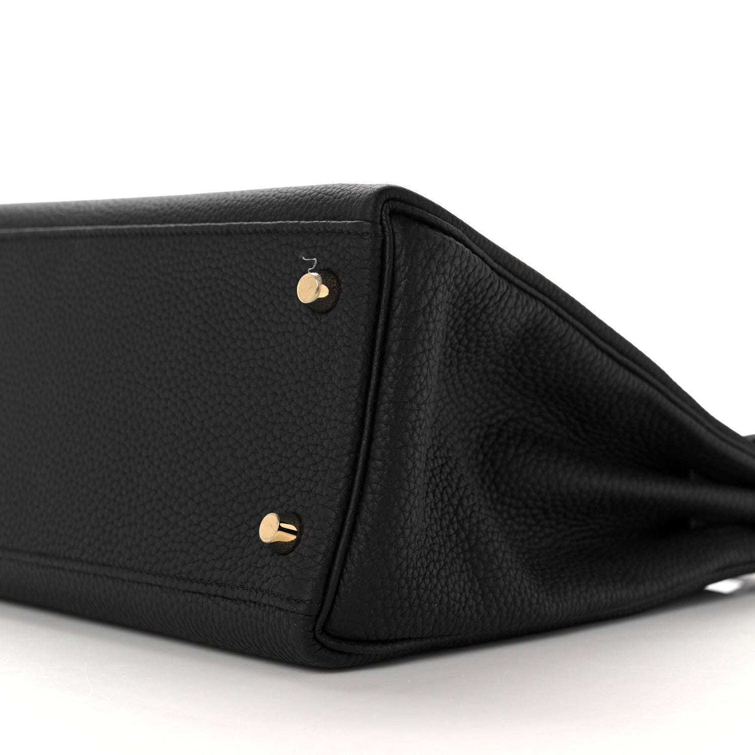 Hermes Togo Matte Alligator Kelly Retourne Touch 28 Black 8 of 39