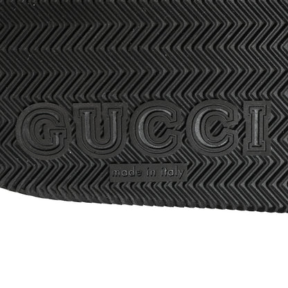 Gucci Rubber Web Mens Criss Cross Slide Sandals 10 Green Red 7 of 10