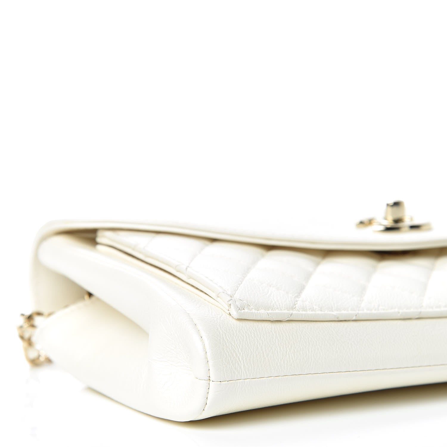 Chanel Iridescent Calfskin Smart Pocket Flap Bag White 6 of 11