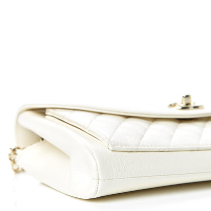 Chanel Iridescent Calfskin Smart Pocket Flap Bag White 6 of 11