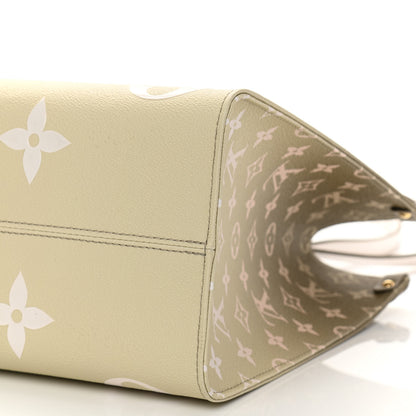 Louis Vuitton Monogram Giant Spring In The City OnTheGo MM Sunset Kaki 9 of 9