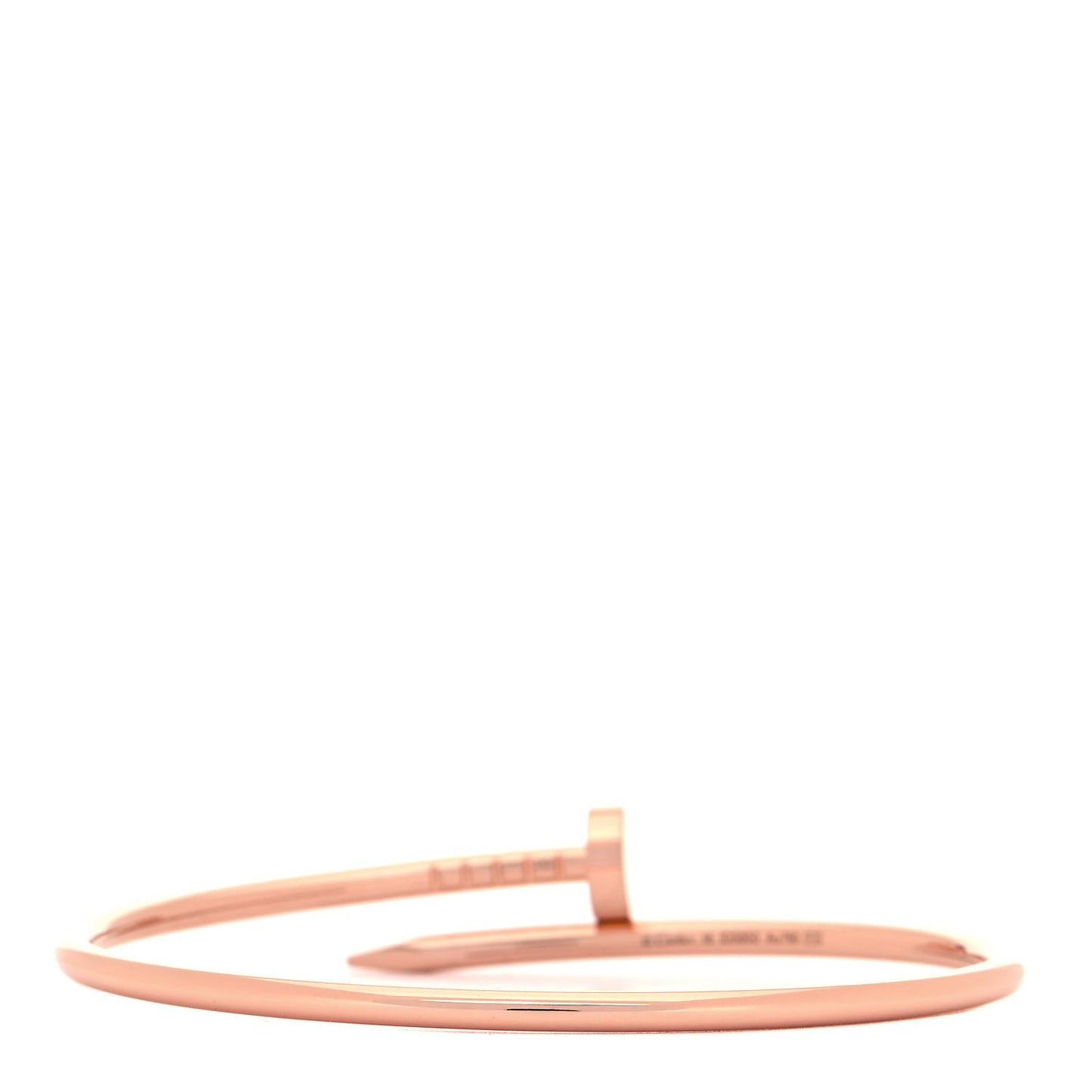 18K Pink Gold Small Juste Un Clou Bracelet 16
