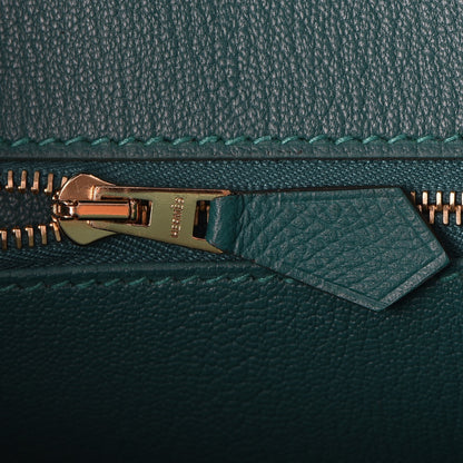 Hermes Epsom Birkin 30 Malachite 26 of 32